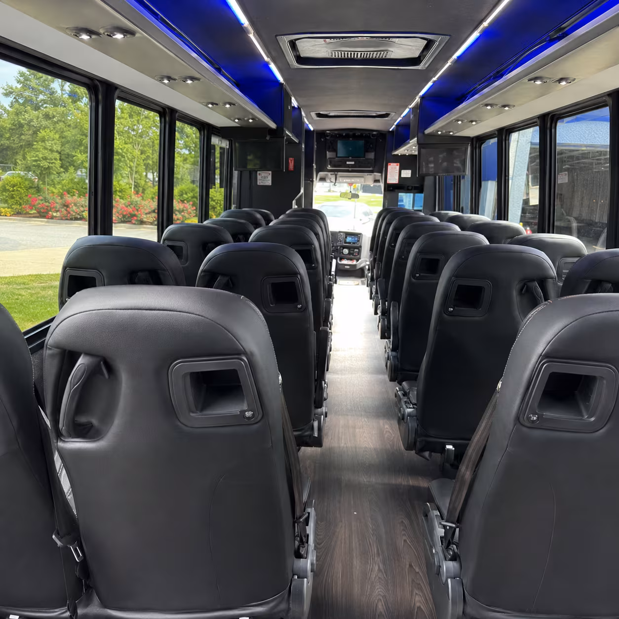 eagle mountain school event transportation onboard seating