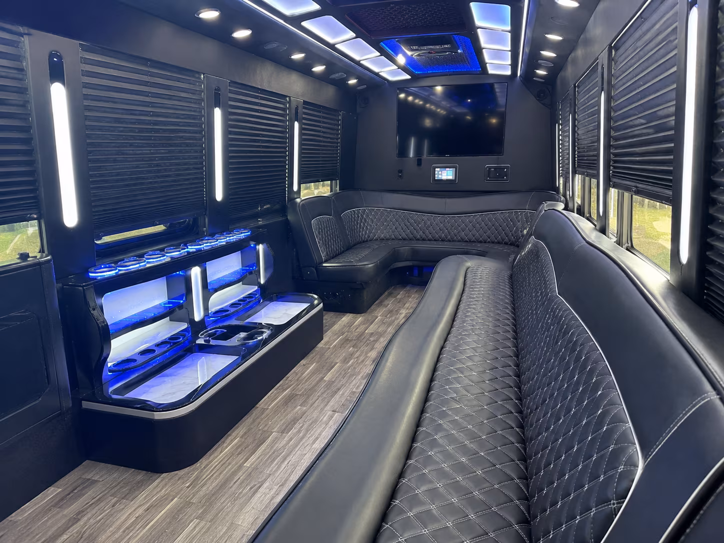 eagle mountain wedding party bus rental