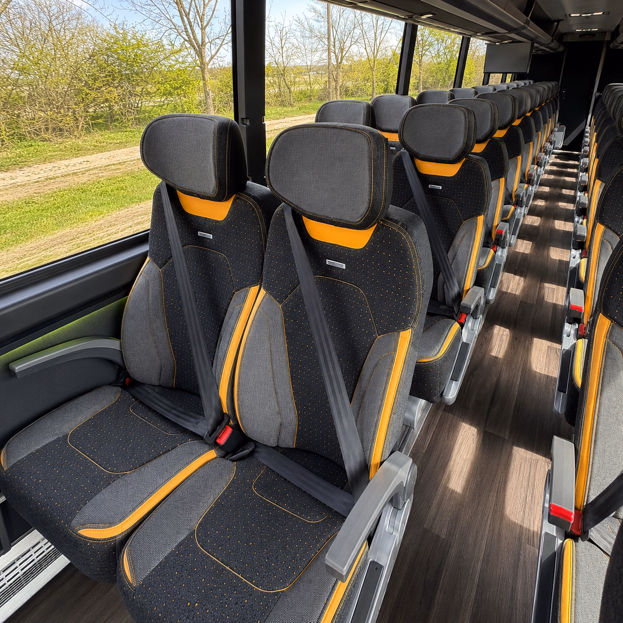 orem wedding shuttle bus rentals