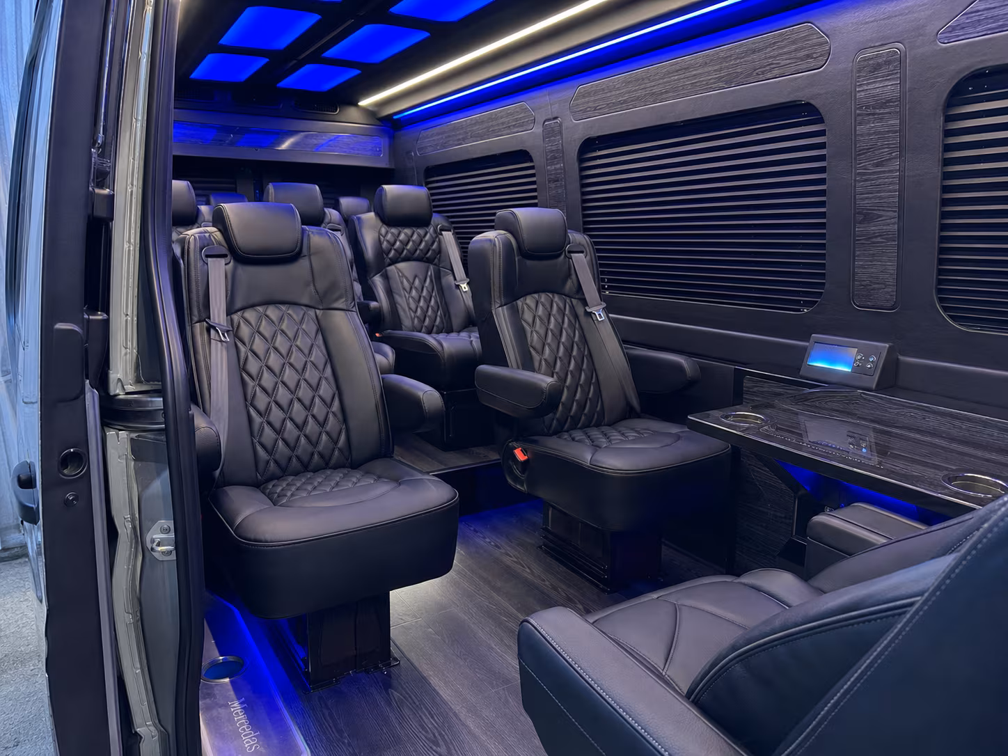 sprinter van transportation for groups and events across eagle mountain