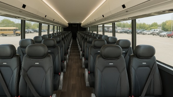eagle mountain 25 passenger minibus inside