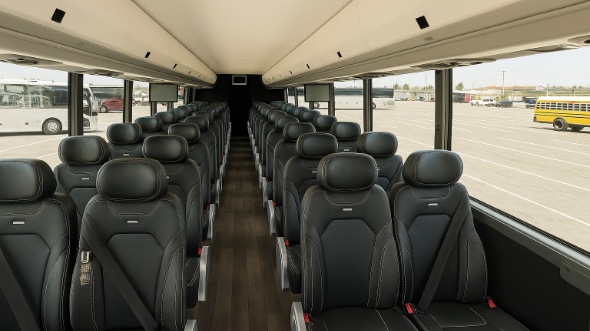 eagle mountain 28 passenger minibus inside