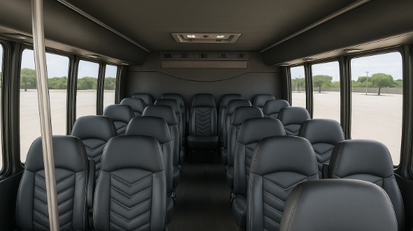 eagle mountain 30 passenger minibus inside