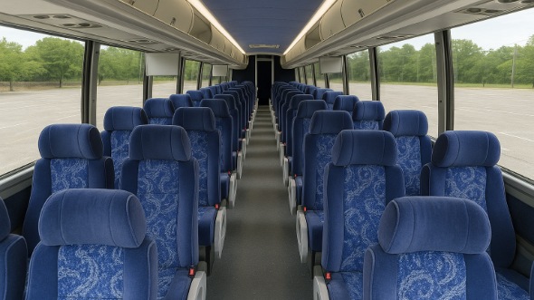 eagle mountain 56 passenger charter bus rental